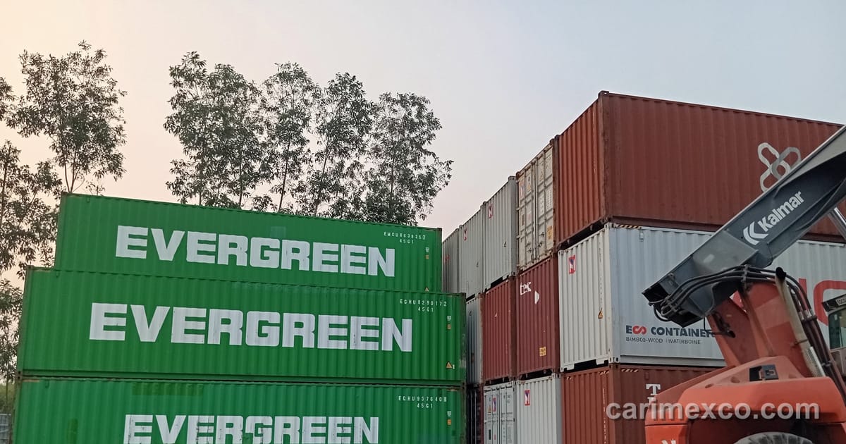Cảng container khai thác hàng xuất nhập khẩu đường biển do CARIMEX phục vụ