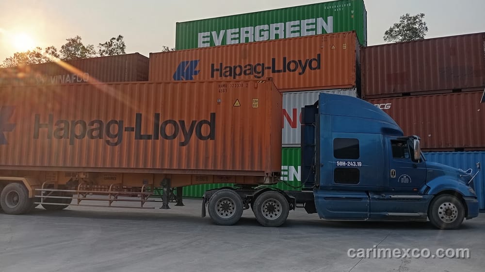 Đội xe đầu kéo container CARIMEX sẵn sàng điều xe